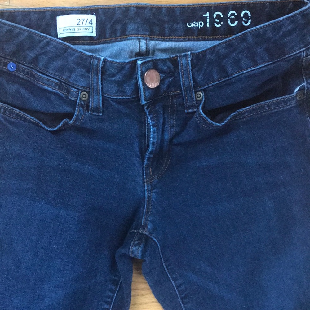 GAP Always Skinny Crop Leg Jeans